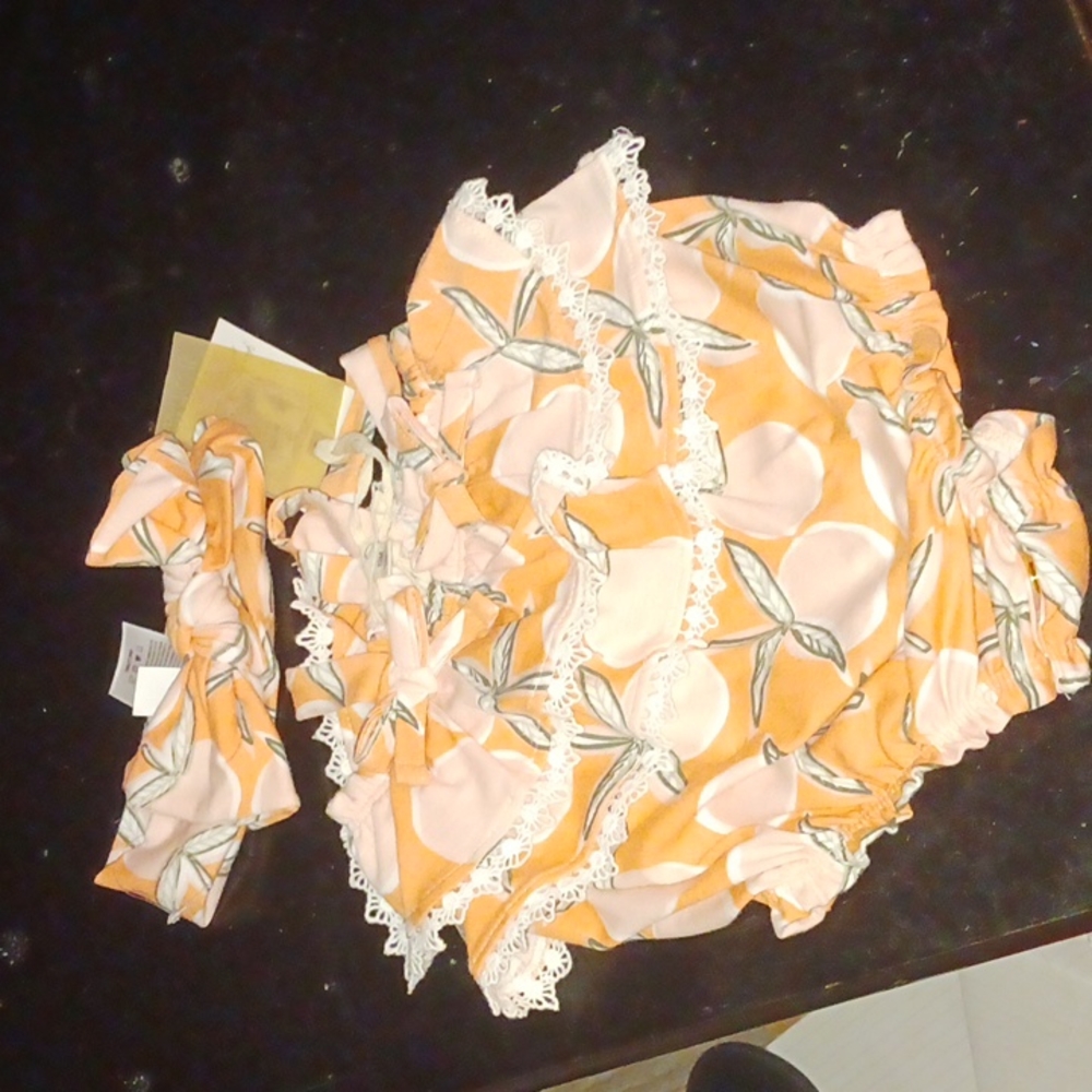 Girl baby one piece